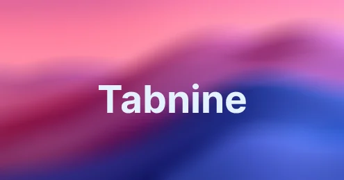 Tabnine AI for code